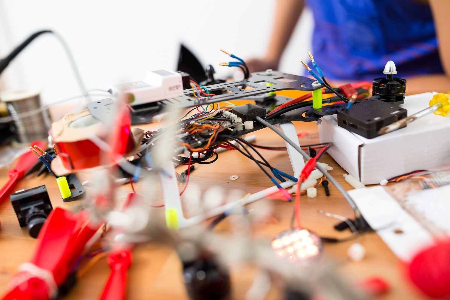 Installation of drone